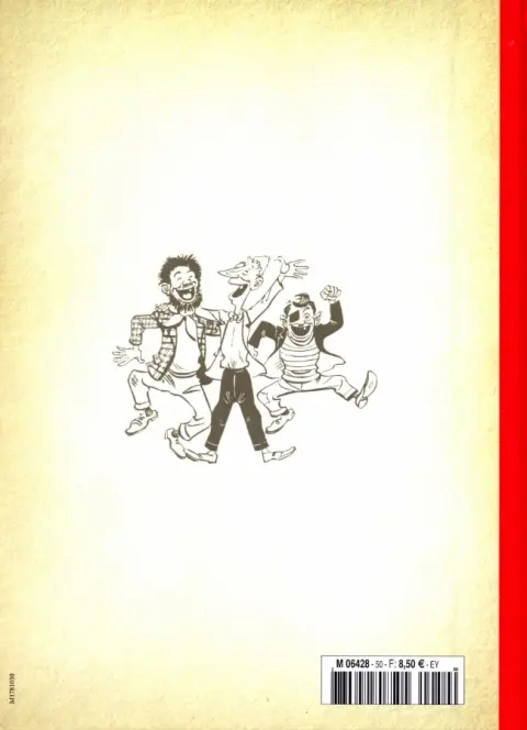 Verso de l'album Les Pieds Nickelés - La collection Tome 51 Les Pieds Nickelés sous-mariniers