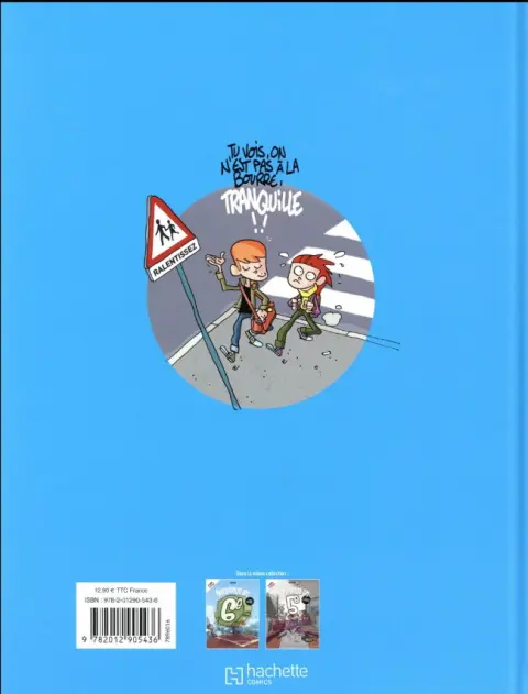 Verso de l'album Bienvenue en ... en 6e Tome 2 En mode collège