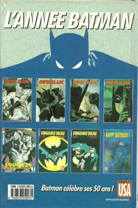 Verso de l'album Super Héros Tome 28 Batman : L'œil du serpent