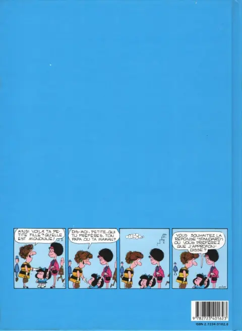 Verso de l'album Mafalda Tome 2 Encore Mafalda !