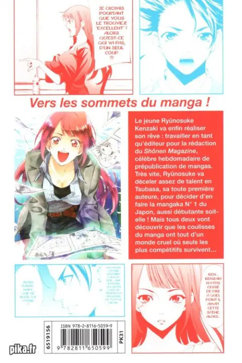 Verso de l'album Hitman - Les coulisses du manga 1
