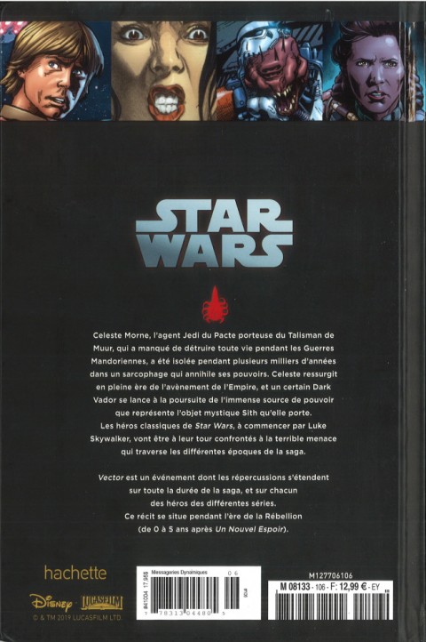 Verso de l'album Star Wars - Légendes - La Collection Tome 106 Vector - Tome 2