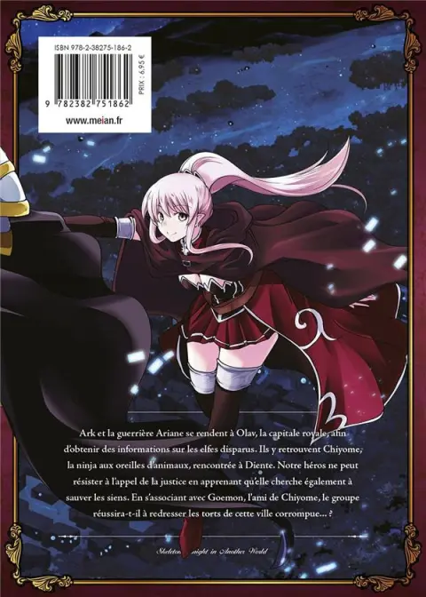 Verso de l'album Skeleton knight in another world Tome III