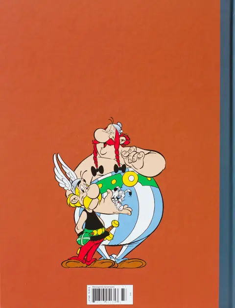 Verso de l'album Astérix La collection officielle Tome 35 Astérix chez les Pictes