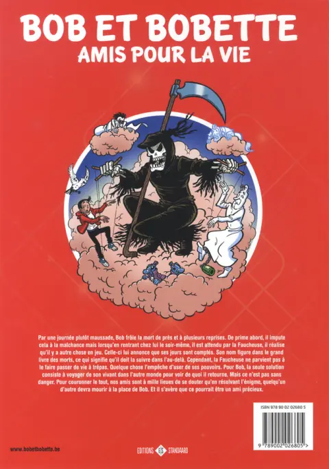 Verso de l'album Bob et Bobette Tome 367 La faucheuse hideuse