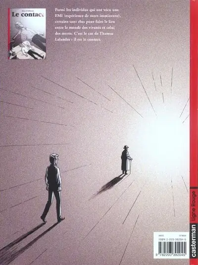 Verso de l'album Le Contact