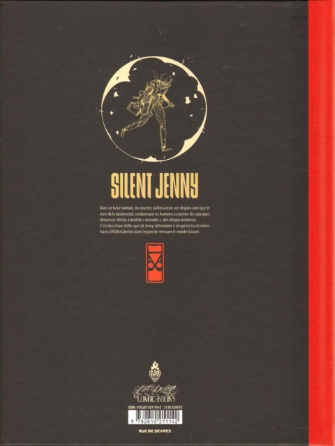 Verso de l'album Silent Jenny
