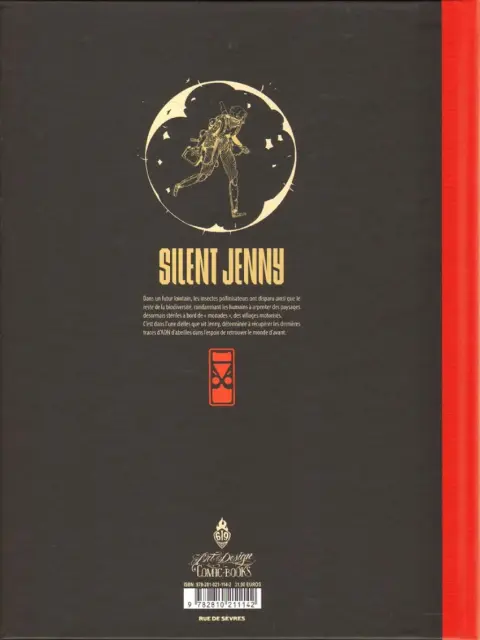 Verso de l'album Silent Jenny