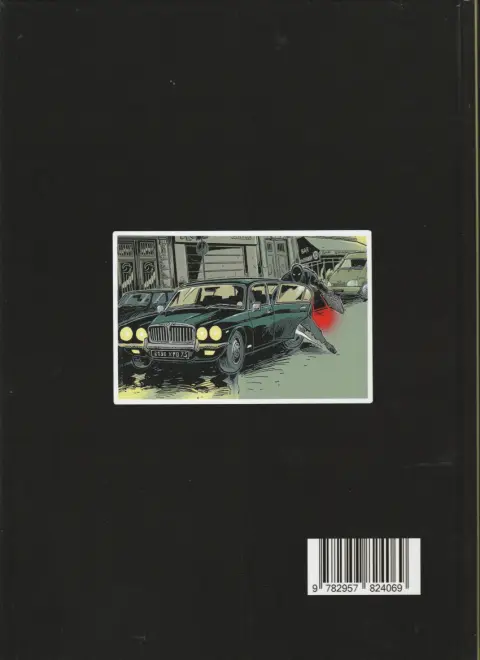 Verso de l'album Le piège
