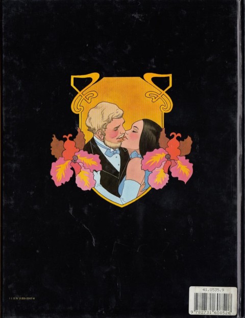 Verso de l'album Félina Tome 1