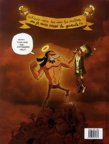 Verso de l'album Djizus Djizus is back