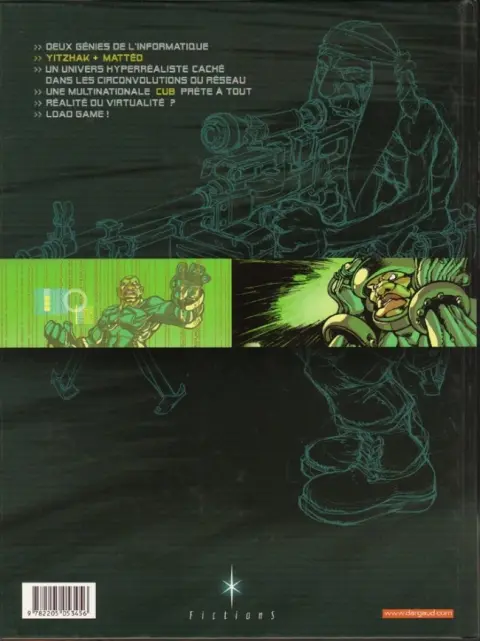 Verso de l'album Fleau.world Tome 1 Conception