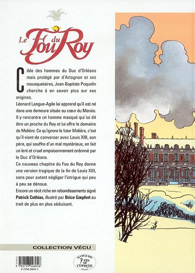 Verso de l'album Le Fou du Roy Tome 6 Le baron de Molière
