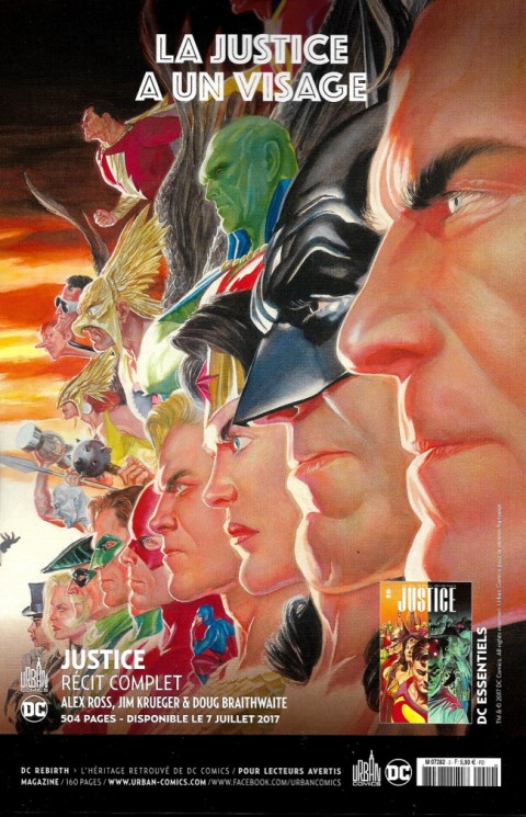 Verso de l'album Justice League - Récit Complet #2 Green Lanterns : Planète enragée
