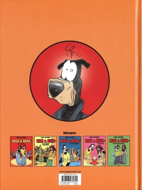 Verso de l'album Max & Nina Tome 6 Quitte ou double
