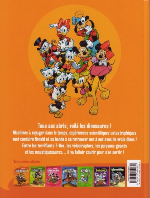 Verso de l'album Mickey & co Tome 7 Histoires de dinosaures