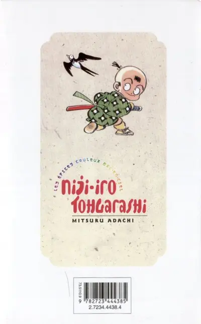 Verso de l'album Niji Iro Tohgarashi Tome 5