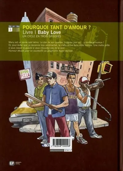 Verso de l'album Pourquoi tant d'amour ? Tome 1 Baby Love