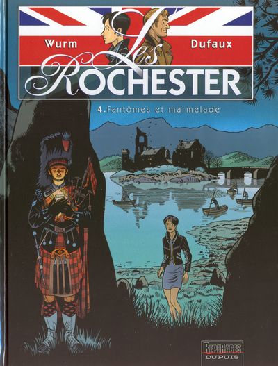 Couverture de l'album Les Rochester Tome 4 Fantômes et marmelade