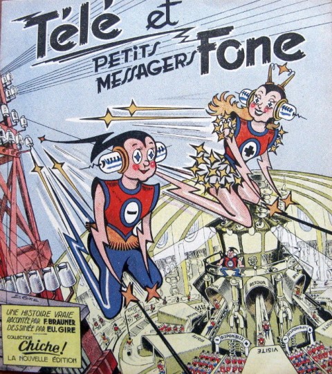 Couverture de l'album Télé et Fone Télé et Fone petits messagers