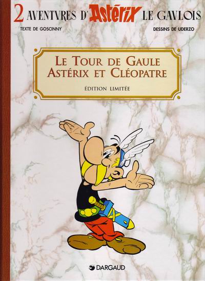 Couverture de l'album Astérix Édition limitée Volume 3 Le tour de Gaule - Astérix et Cléopatre