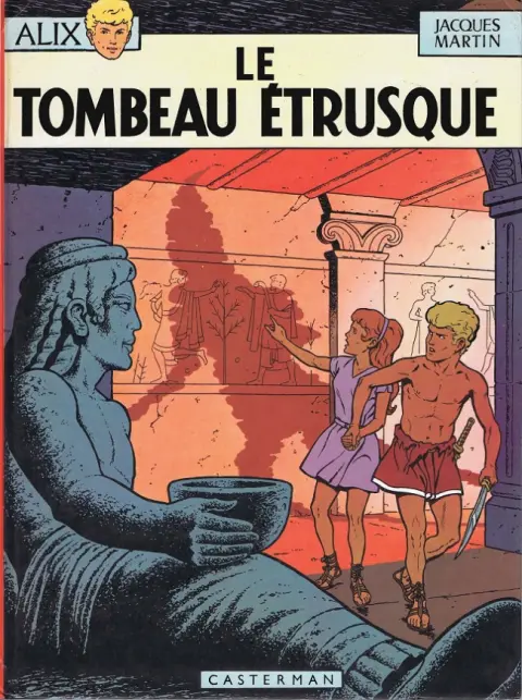 Couverture de l'album Alix Tome 8 Le tombeau étrusque