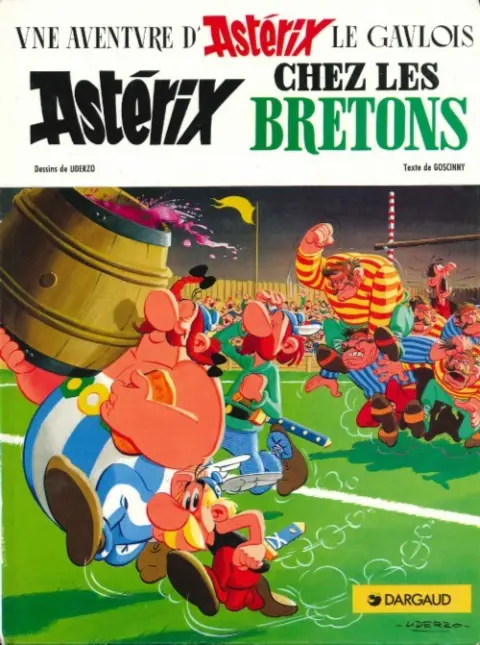 Couverture de l'album Astérix Tome 8 Astérix chez les Bretons