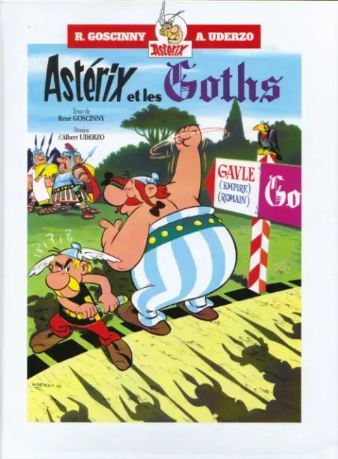 Couverture de l'album Astérix Tomes 3 et 4 Astérix et les Goths / Astérix gladiateur