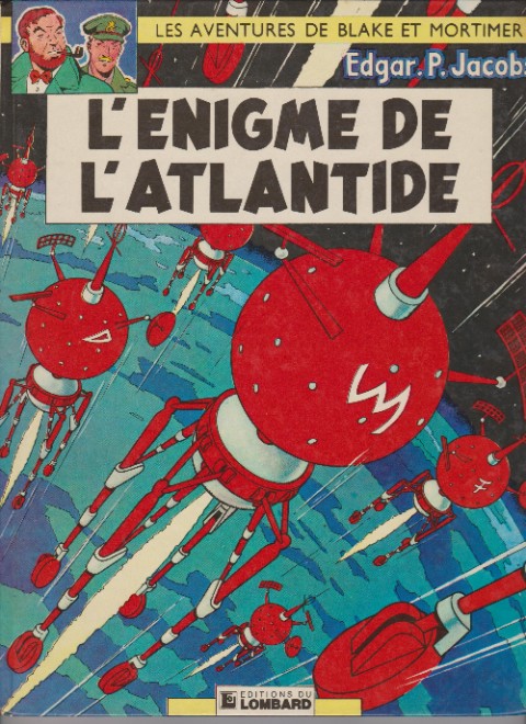 Couverture de l'album Blake et Mortimer Tome 6 L'Énigme de l'Atlantide