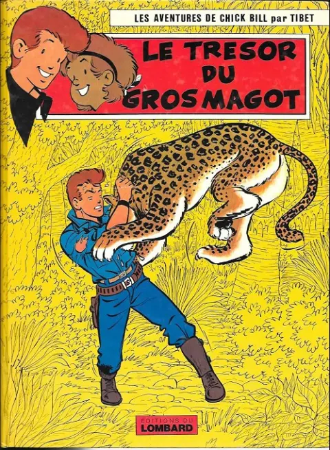 Couverture de l'album Chick Bill Tome 4 Le trésor du gros magot