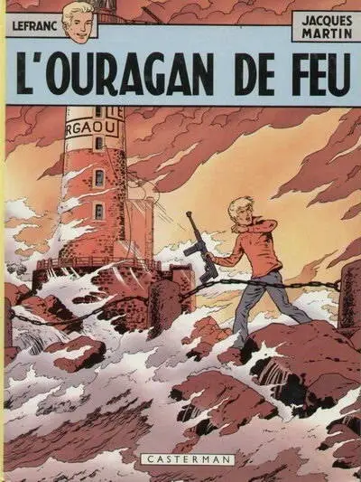 Couverture de l'album Lefranc Tome 2 L'ouragan de feu