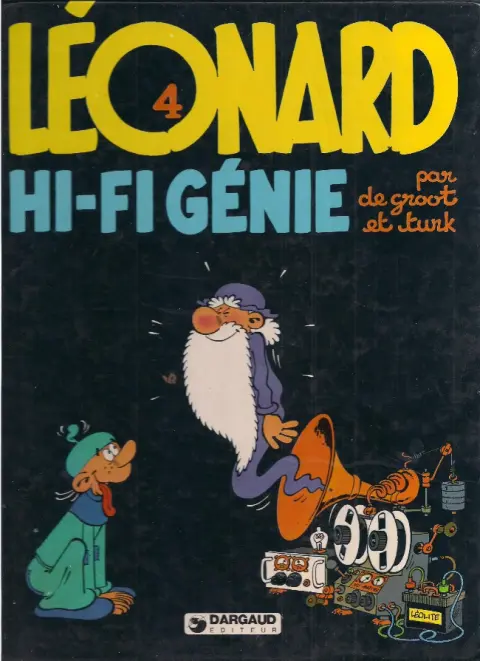Couverture de l'album Léonard Tome 4 Hi-Fi Génie