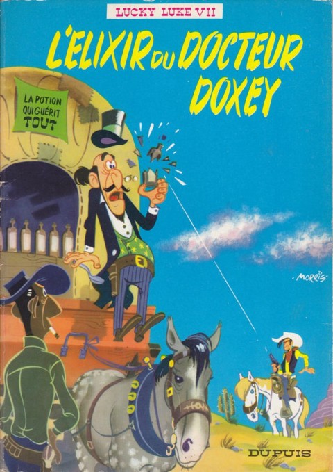 Couverture de l'album Lucky Luke Tome 7 L'Elixir du Docteur Doxey