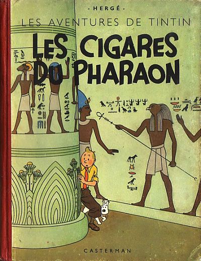 Couverture de l'album Tintin Tome 4 Les cigares du pharaon