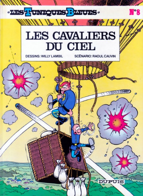 Couverture de l'album Les Tuniques Bleues N° 8 Les cavaliers du ciel