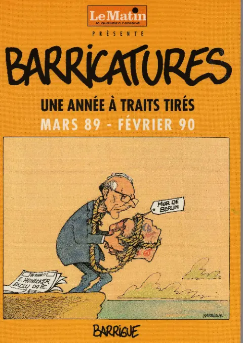Barricatures Tome 9 Une année à traits tirés, mars 89 - février 90