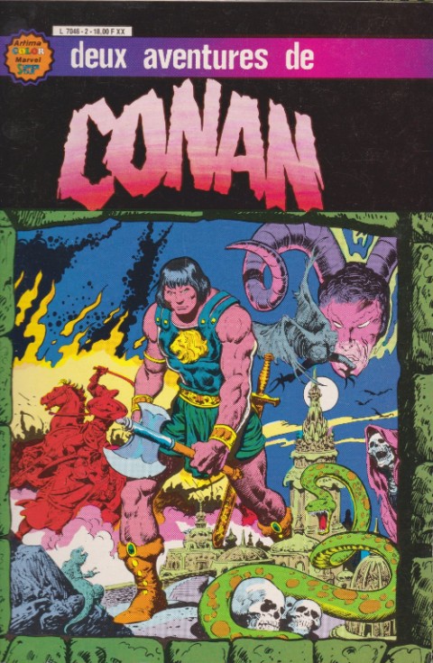 Conan le barbare Album N°2 (n°7 et n°8)