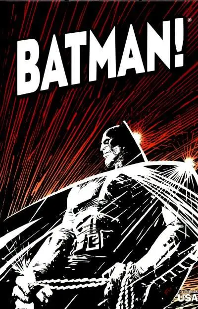 Batman : Black & White Batman !