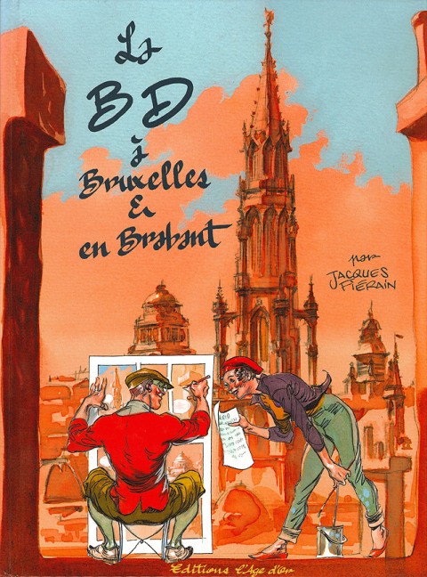 Couverture de l'album La Bd en Belgique Tome 2 La BD à Bruxelles et en Brabant