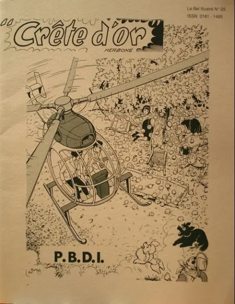 Fripounet et Marisette P.B.D.I. Tome 15 Crête d'or