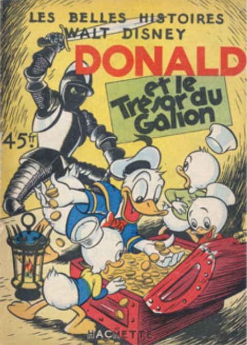 Couverture de l'album Les Belles histoires Walt Disney Tome 10 Donald et le trésor du galion