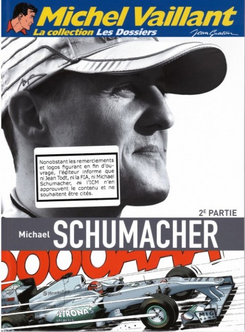Couverture de l'album Michel Vaillant La Collection Tome 102 Michael Schumacher - 2e partie