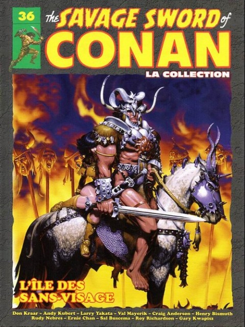 The Savage Sword of Conan - La Collection Tome 36 L'Île des sans-visage