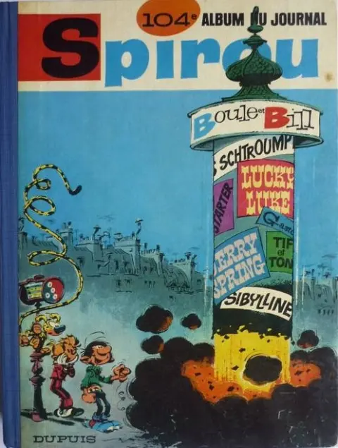 Le journal de Spirou Album N° 104