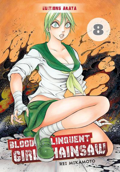 Bloody Delinquent Girl Chainsaw 8