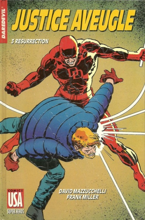 Couverture de l'album Super Héros Tome 29 Daredevil : Justice aveugle 3/4 - Résurrection