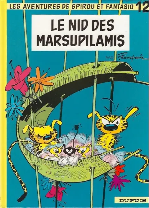Couverture de l'album Spirou et Fantasio Tome 12 Le nid des marsupilamis