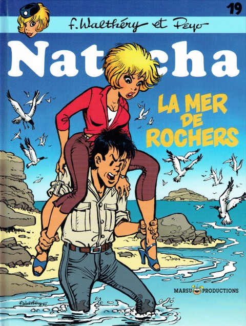 Couverture de l'album Natacha Tome 19 La mer de rochers