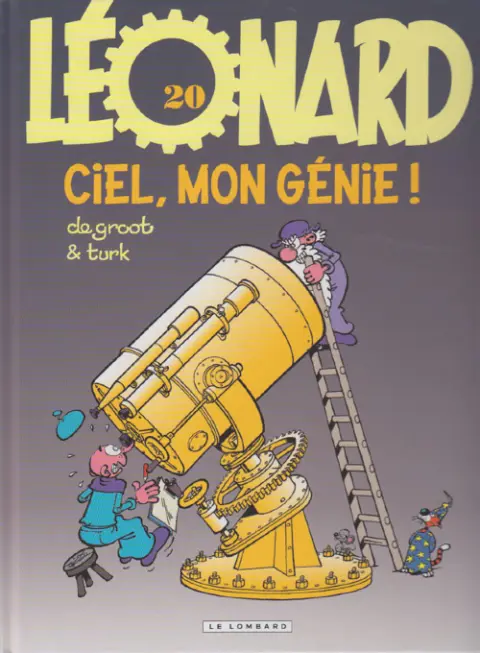 Couverture de l'album Léonard Tome 20 Ciel, mon génie !