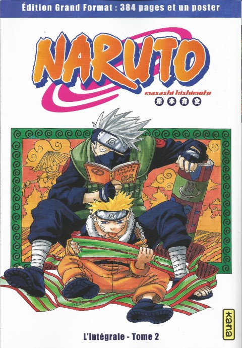 Couverture de l'album Naruto L'intégrale Tome 2
